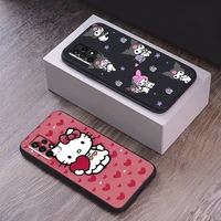 hello kitty takara tomy phone case for samsung galaxy s10 lite s10e s10 5g s10 s9 s8 plus soft funda carcasa silicone cover