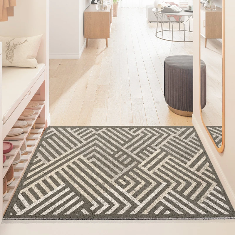 

Pvc Entrance Doormats Welcome Carpets Classic Line Rugs For Home Bathroom Living Room Door Floor Mat Stair Hallway Non-Slip