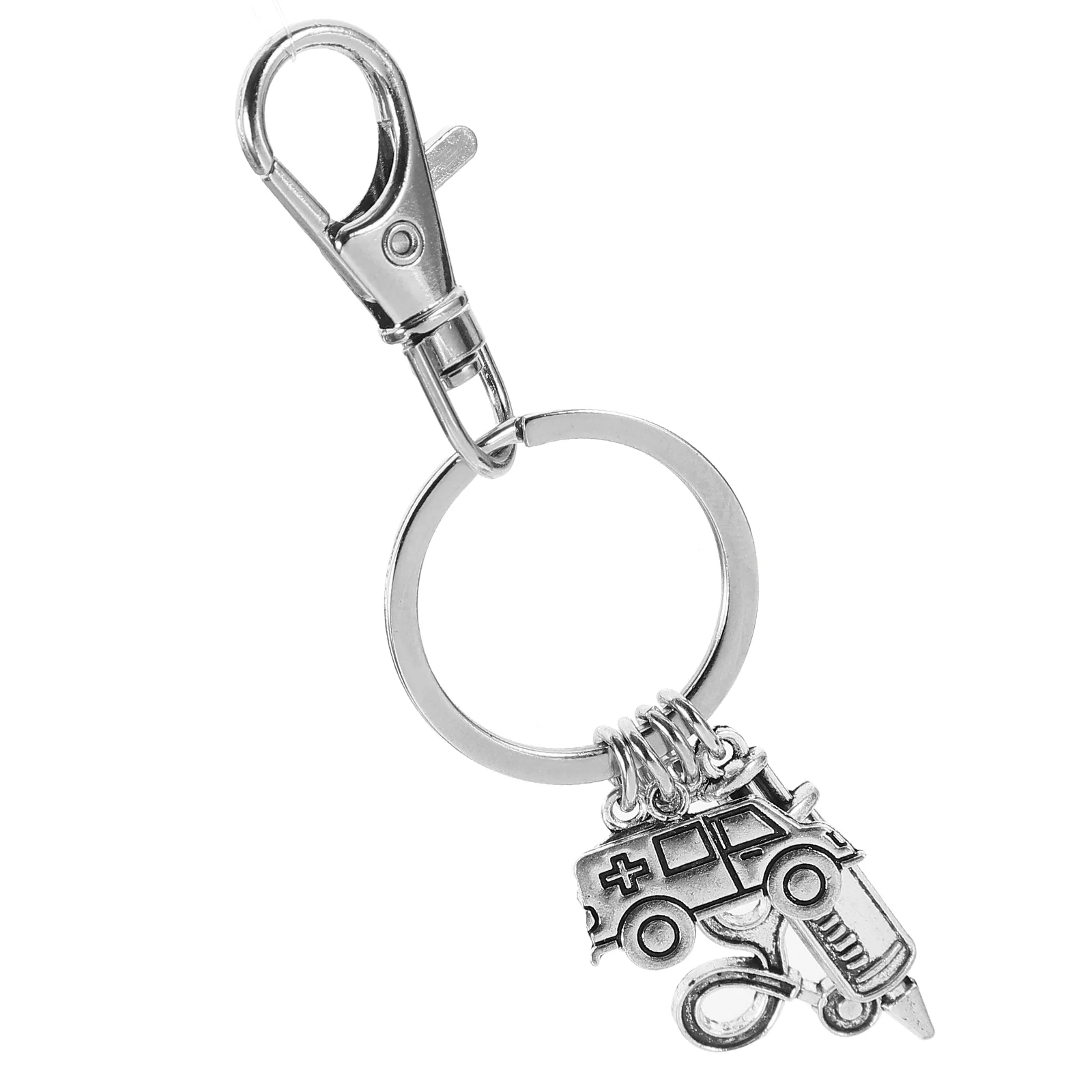 

The Gift Label Bag Pendants Purse Charms Metal Key Rings Alloy Decoration Miss