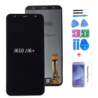 for samsung galaxy j6 plus j610 sm j610f j610fn lcd display touch screen assembly for samsung j6 plus lcd screen