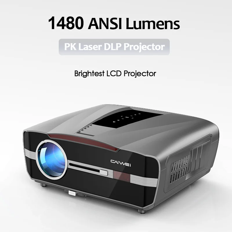 

Video Projector 4K for Movies with Auto Focus Keystone Android Wifi Smart TV Full HD 1080P Home Theater Projector 1480ansi