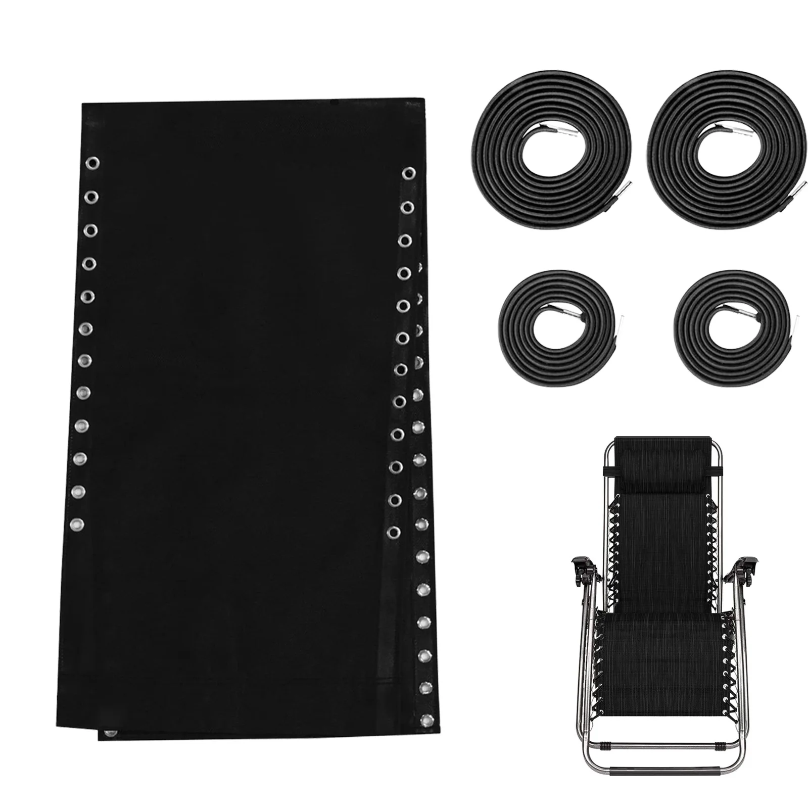 

Дышащий тканевый эластичный шнур для замены кресла, сменный ремонтный комплект для шезлонга, шезлонга, патио, кресла