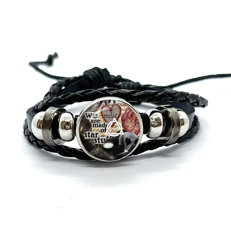Фото Therian Symbol Cat Wolf Fox Therian Браслеты Художественные многослойные плетеные браслеты Браслеты Ювелирные изделия ручной работы Подарки №4
