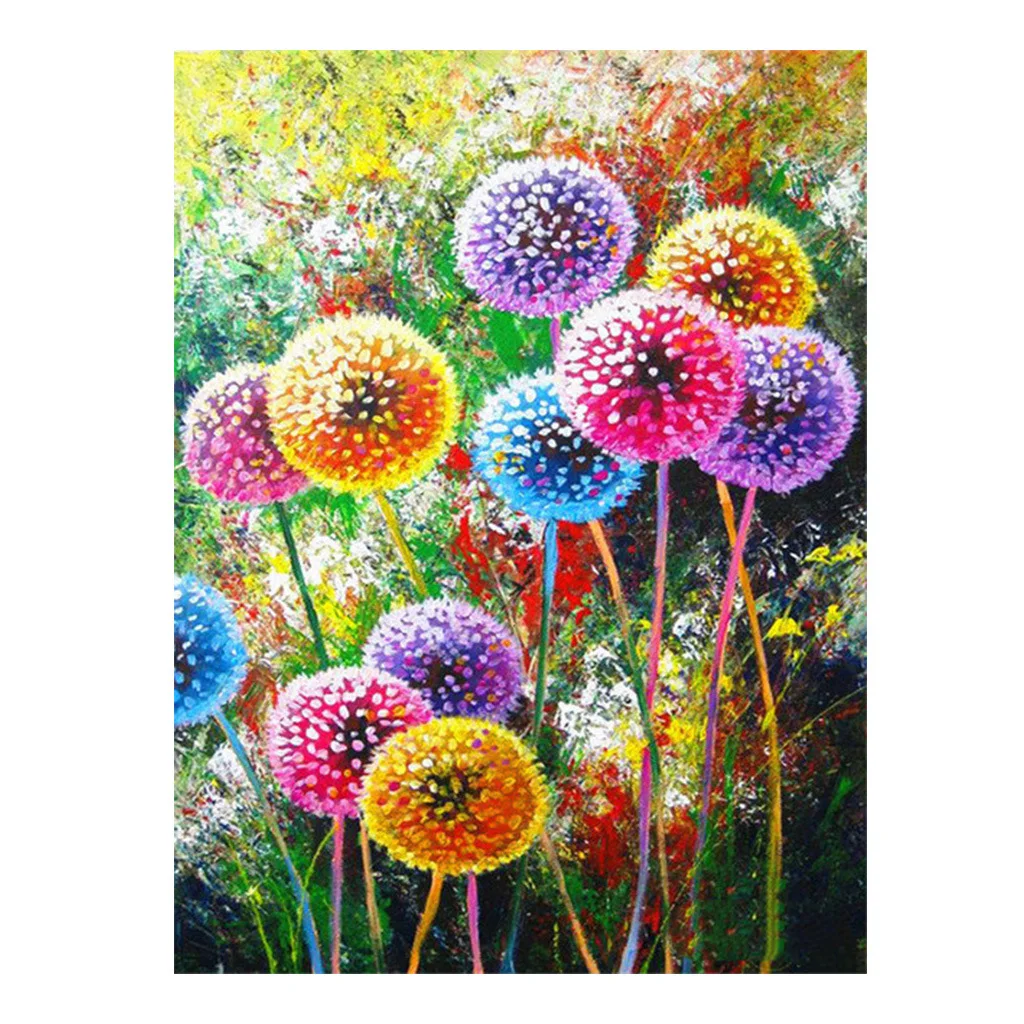 

1235-139.8 digital oil painting moon night scene filling suitable for adults hand-painted suit handicraft design