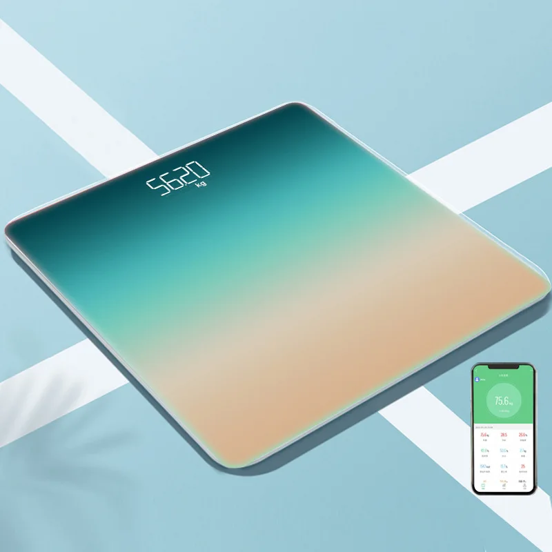 Профессиональные градиентные весы для точного измерения жира в организме умные