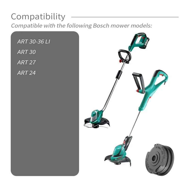 4 шт. сменная катушка для триммера Bosch ART 24 27 30 30-36 LI