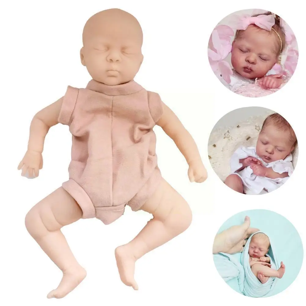 

12 Inch Rebirth Dolls Sweet Colorful Unfinished Dolls Diy Toy Dolls Parts Mini Rebirth N0j5