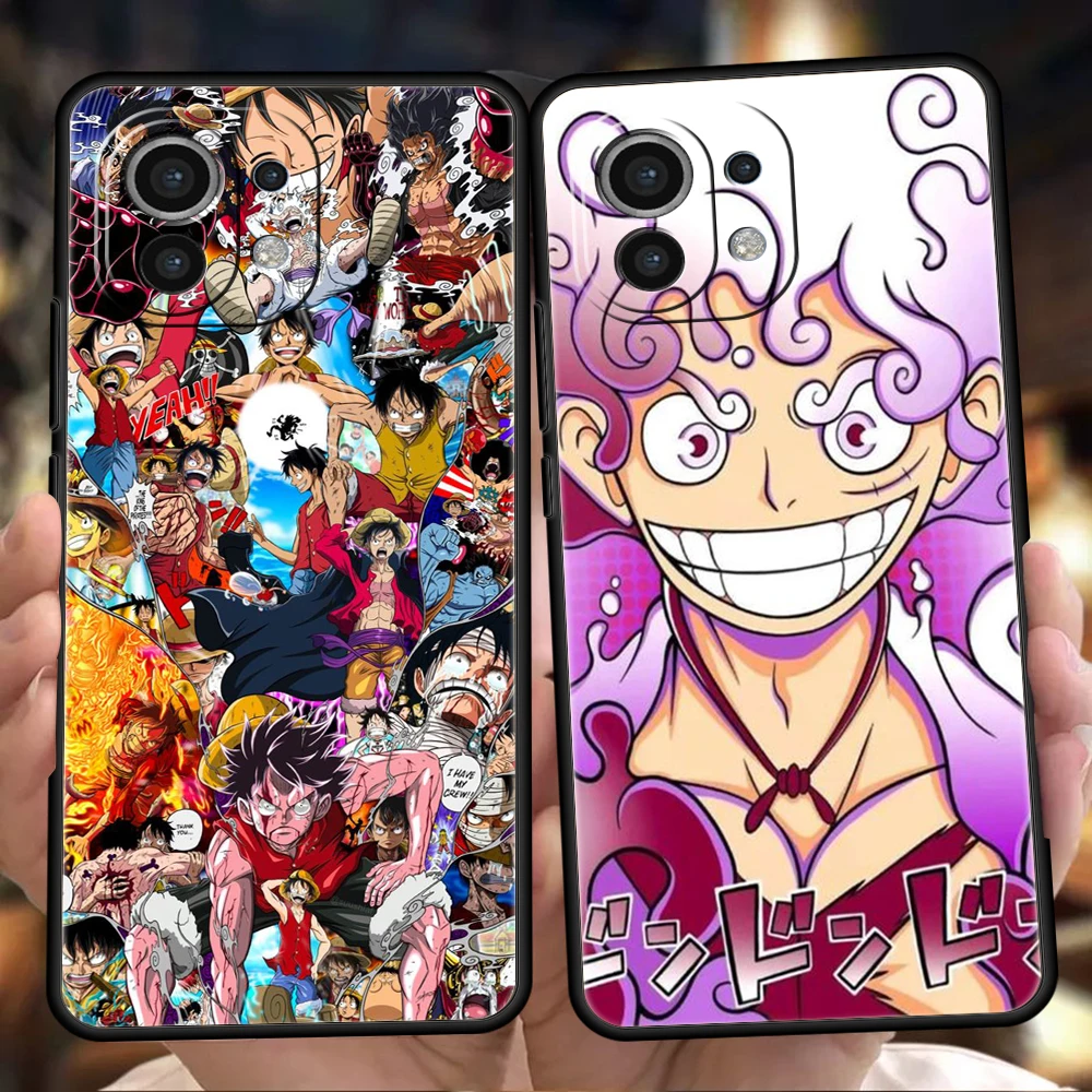 

BANDAI One Piece Phone Case For Xiaomi Mi X3 X4 NFC F3 M3 M4 GT Note 9T 10T 10 11 Ultra 11T 11X 12 Pro Lite 5G Silicon TPU Shell