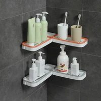 foldable corner shelves for wall no punching drain bathroom shelf organizer kitchen bathroom organizer bathroom accessories