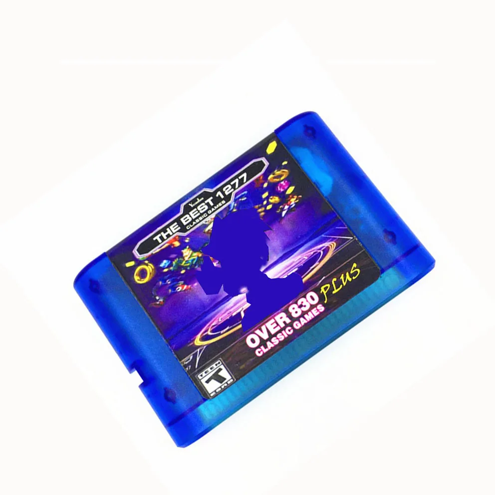 

The Ultimate 1000+ in 1 MD Remix MD Game Cartridge for USA/ Japanese /European SEGA GENESIS MegaDrive Console