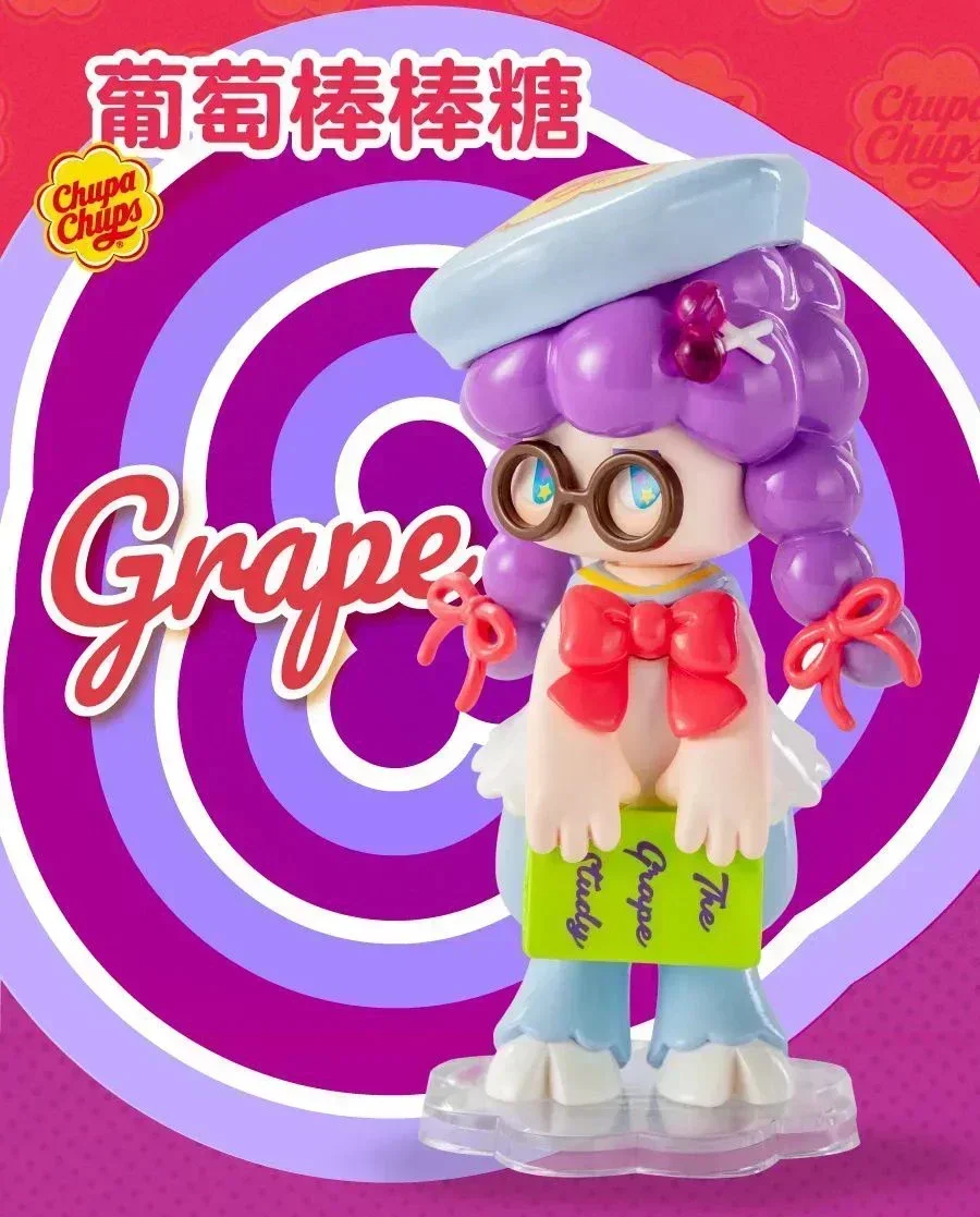 Фото POP MART Satyr Rory X Lollipop Series: Коллекционные фигурки-сюрпризы (Blind Box) — милые аниме-фигурки, куклы-сюрпризы для девочек, подарок №4