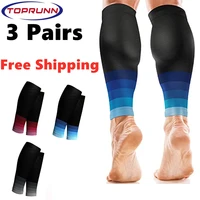 3pair calf compression sleeves shin splint and calf support brace compression calf guards leg sleeves for torn muscle cramps