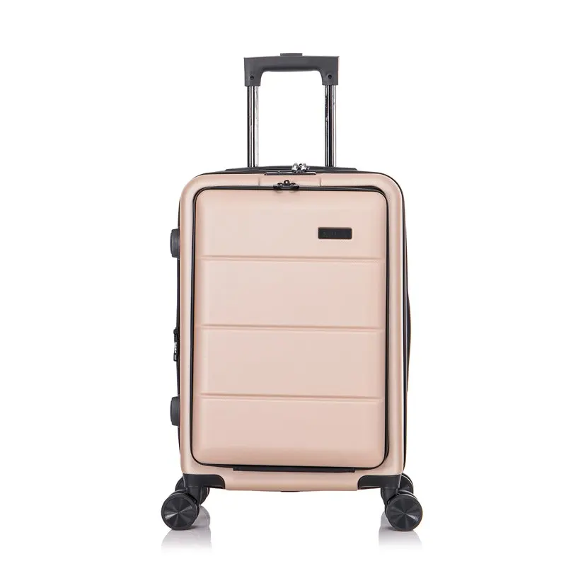Elysian Lightweight Hardside Spinner 20 inch carry-on Champagne
