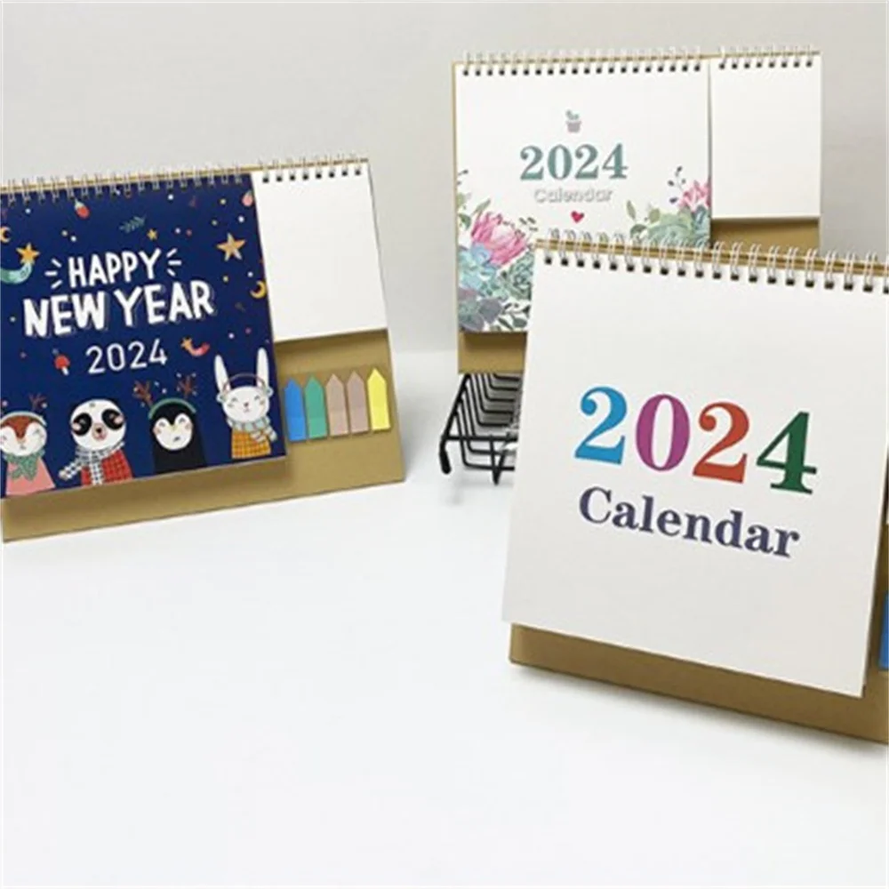

Настольный календарь 2024, маленький ежемесячный планировщик, стол, офисный календарь, настольный мини-календарь, настенный ежедневный декоративный