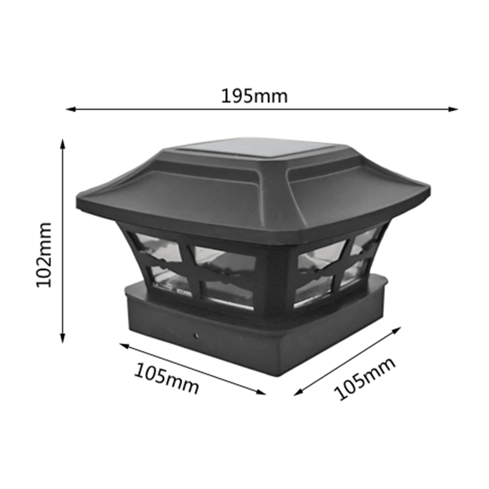 Светодиодная Водонепроницаемая уличная лампа на солнечной батарее ночной