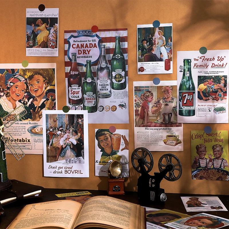 

Beer Festival Poster Material Background Stickers Decoracion Collage Paper Scrapbook Office Stationery School Supplies 20 Sheets