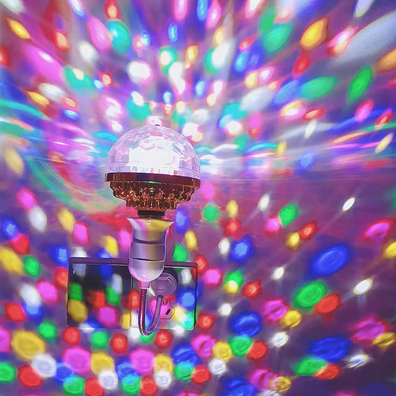 

Диско-Шар, семь цветов, вращающаяся лампа проекции, вращающийся шар, сценическое освещение, эффект светодиодный, диско, КТВ, сценическая лампа, эффект проекции