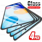 4 шт., Защитное стекло для Xiaomi Redmi Note 11 Pro 11S 11 Pro