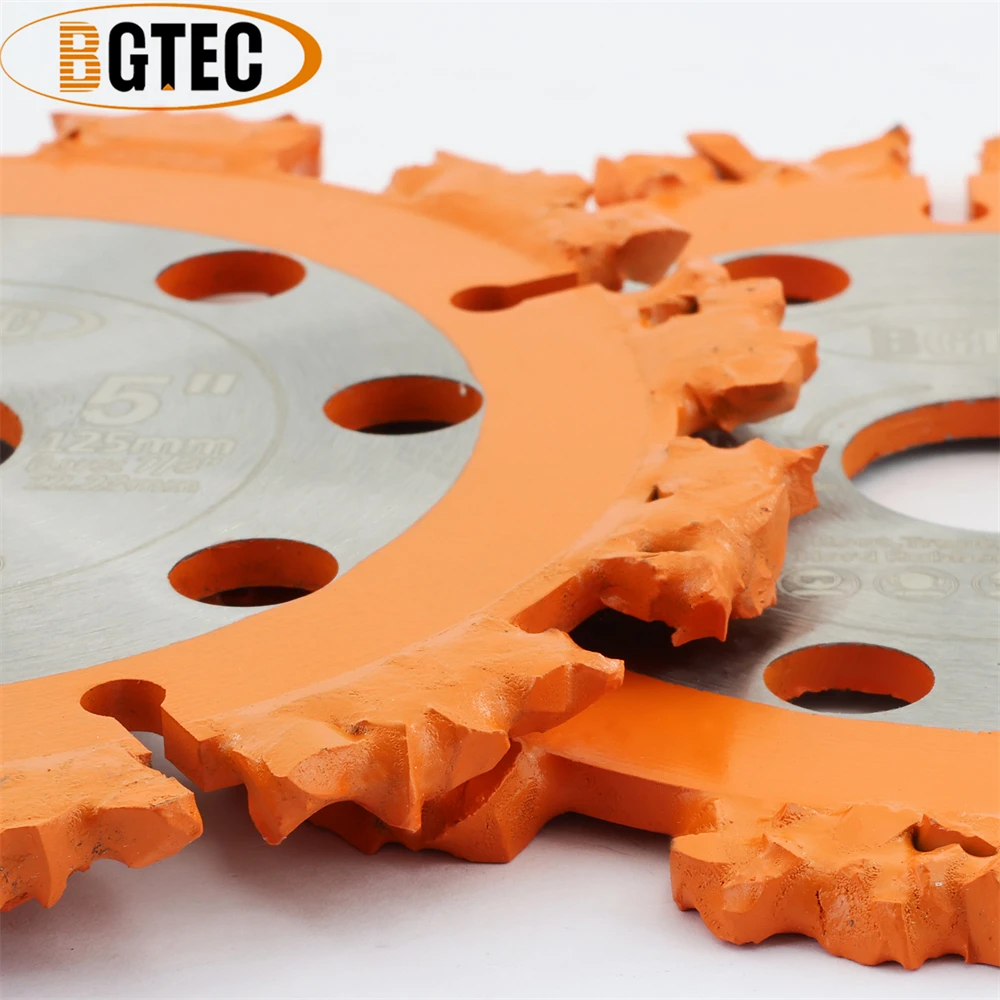 BGTEC 5-дюймовый режущий диск фреза режущее лезвие станок корень дерева пластиковая