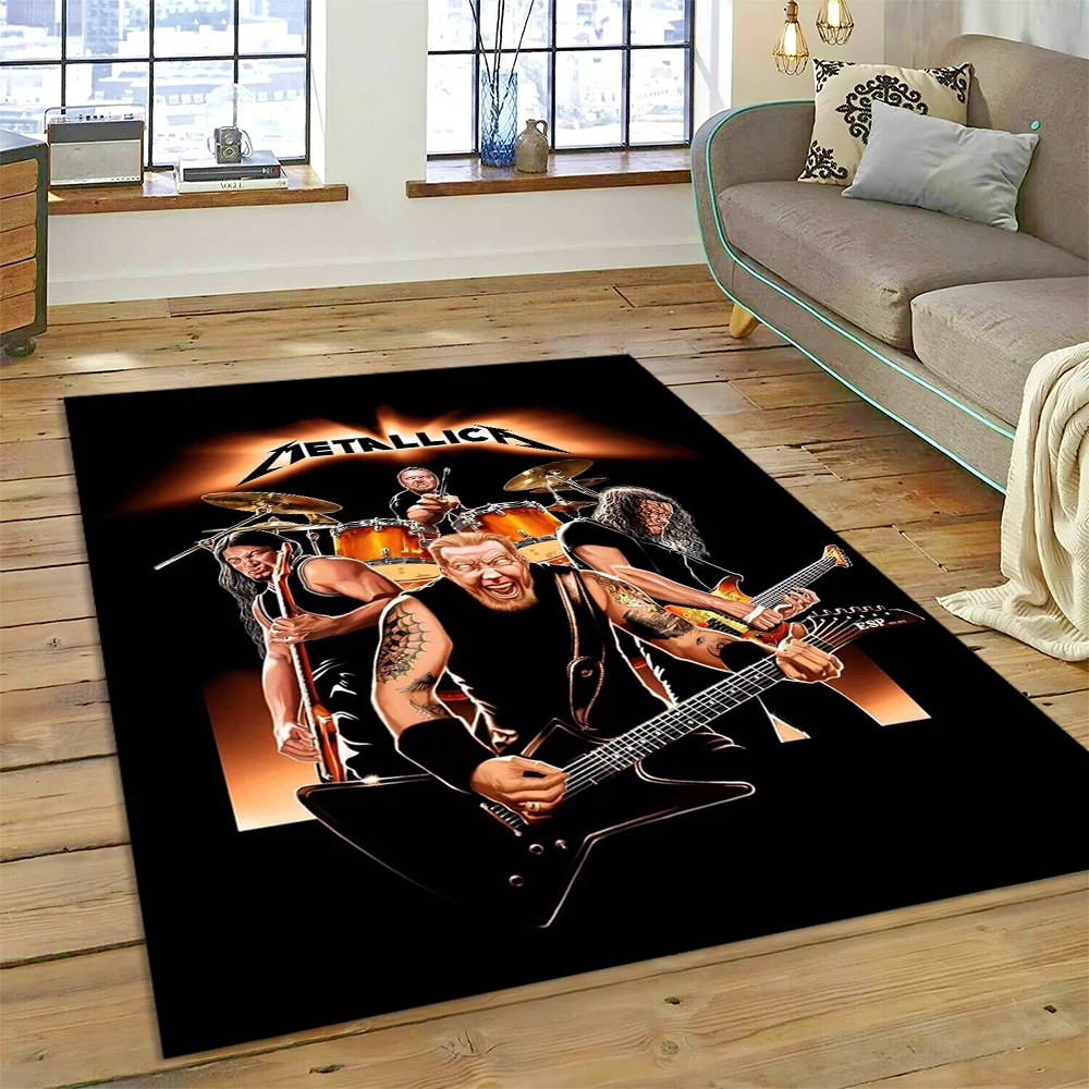 Новый стильный ковер Band M-Metallicas James Hetfield с героями мультфильмов для гостиной
