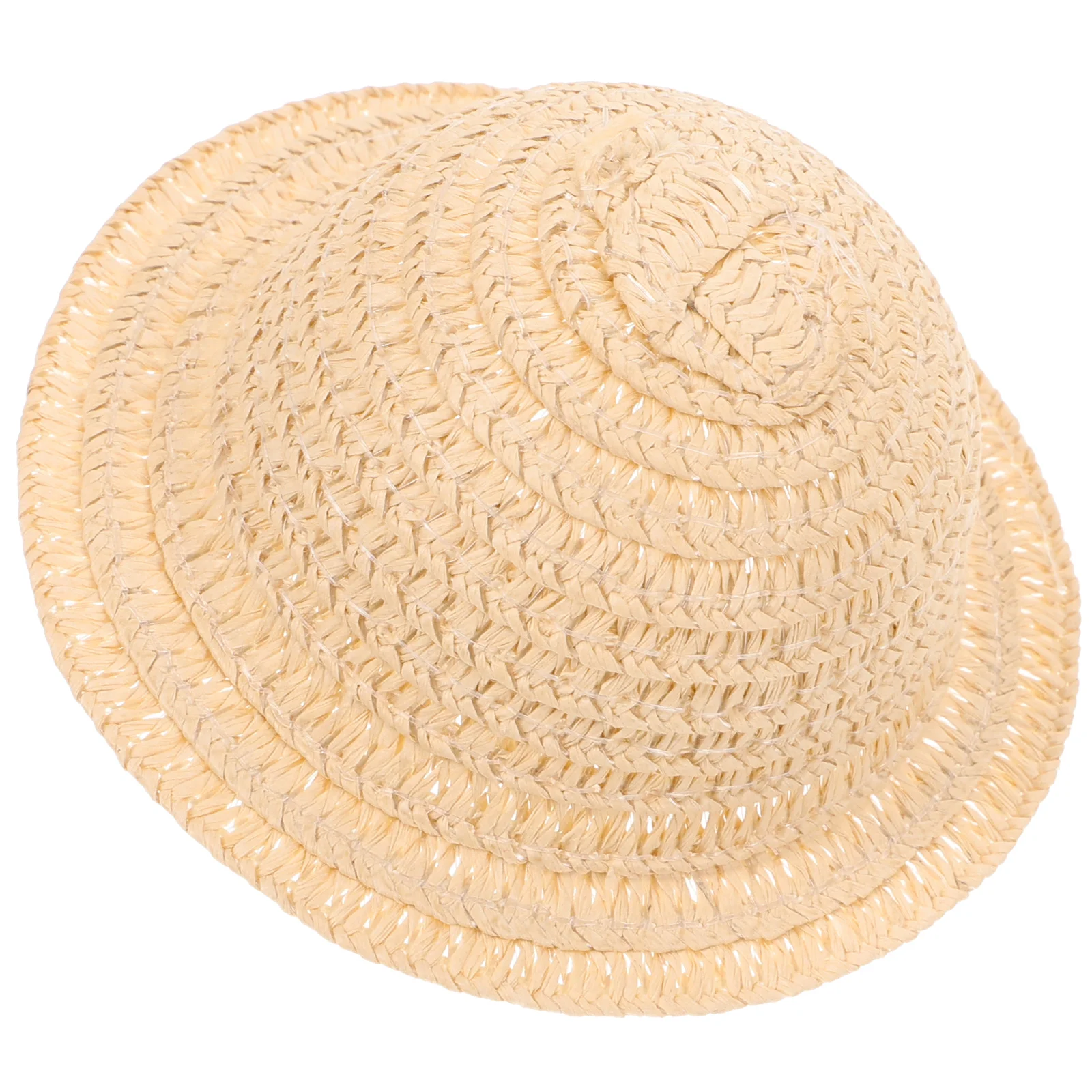 

Соломенная шляпа, маленькая фотография, реквизит, миниатюрное украшение для дома, Тканое украшение, восхитительное украшение