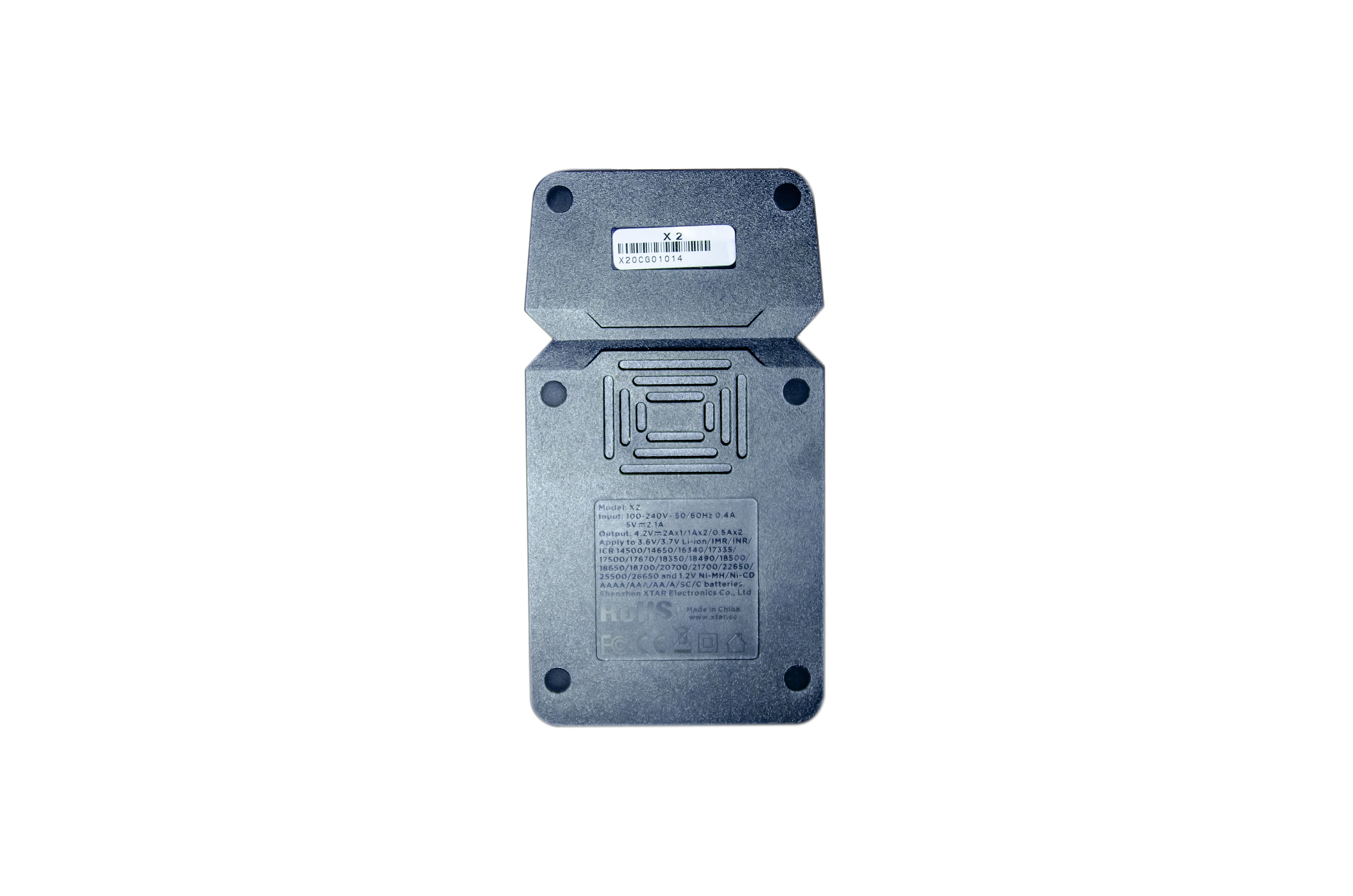 XTAR Extended X2 18650 Зарядное устройство Быстрая зарядка Литий-ионная аккумуляторная