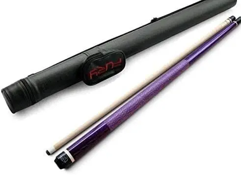 

Off Sale - Champion ST Irish Wrap Purple Maple Pool Cue, Black/White/Purple/No Case, Champion Sport/Cuetec Glove, Model ST-10,