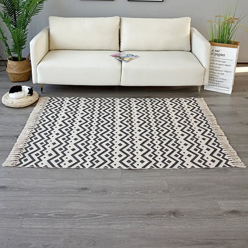 

Хлопково-льняной Напольный Коврик Для Спальни В Японском Стиле, Татами, Прикроватный Столик Для Гостиной