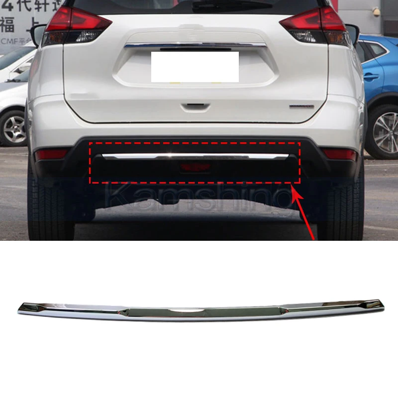 

Накладка на передний бампер бренда Kamshing для Nissan X-Trail X Trail T32 2017-2021, хромированная защитная накладка на бампер