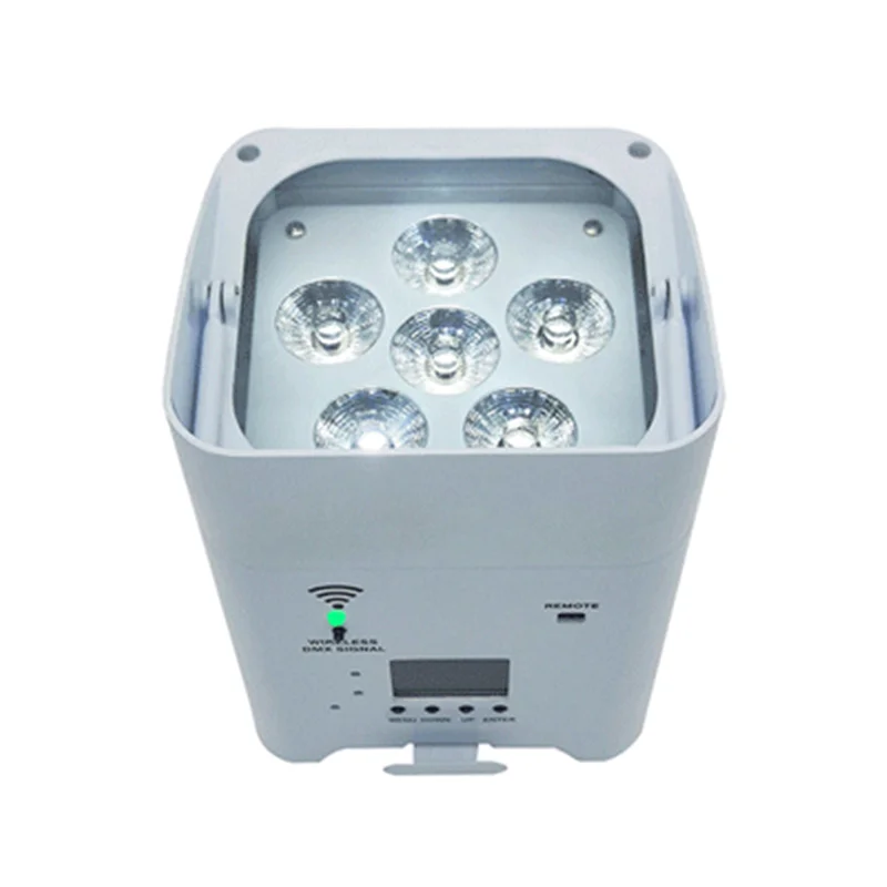 

RGBWA+UV Беспроводной Акумуляторный Сценический Свет GZYLIGHTING