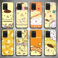 pompom purin phone case for samsung galaxy s21 plus ultra s20 fe m11 s8 s9 plus s10 5g lite 2020