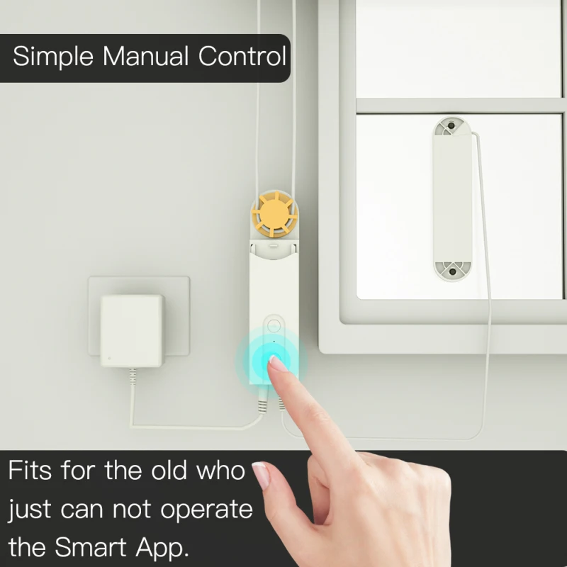 

Wifi Bluetooth Smart Chain Roller Blinds Drive Motor Solar Panel Bluetooth APP Alexa Google Smart Home Voice Controlaccessories