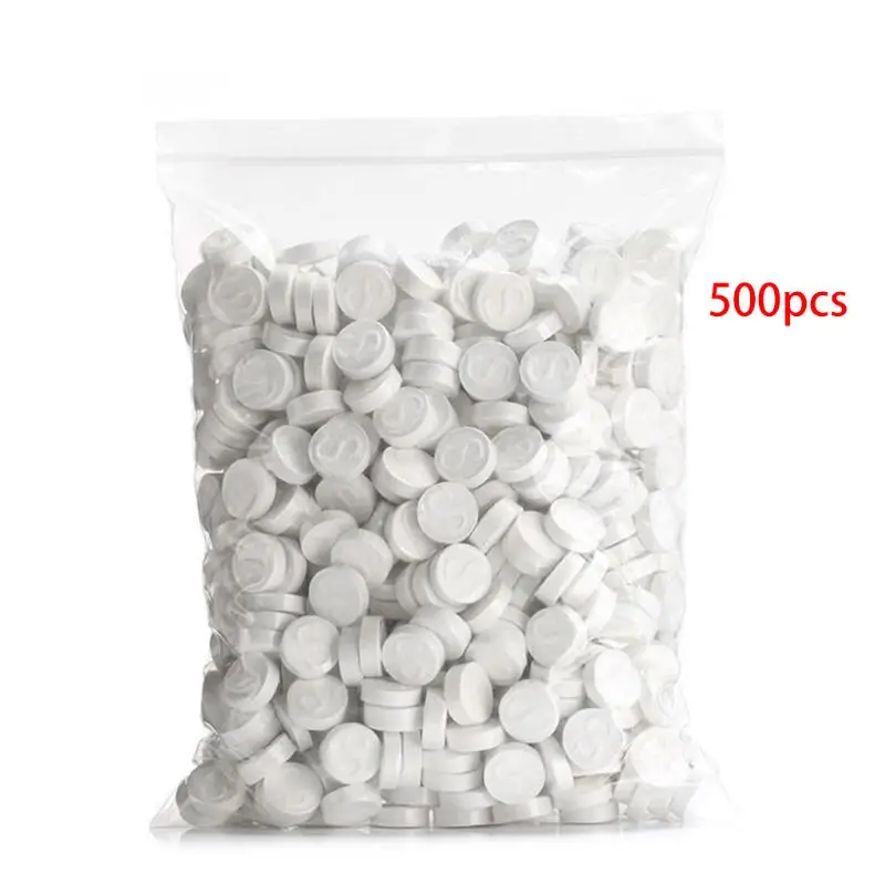 

500 Pcs Compressed Disposable Face Mask Paper Natural Skin Care Wrapped Masks DIY Women Makeup Beauty Tool