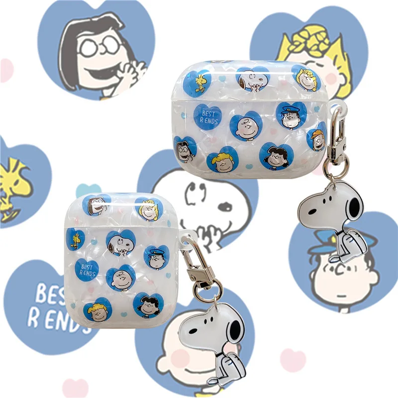 

Snoopyed Spike Kawaii Cartoon Shell of Shell Animals Cardioid Apple Airpods Pro Bluetooth Headset Case Generation 1/2/3