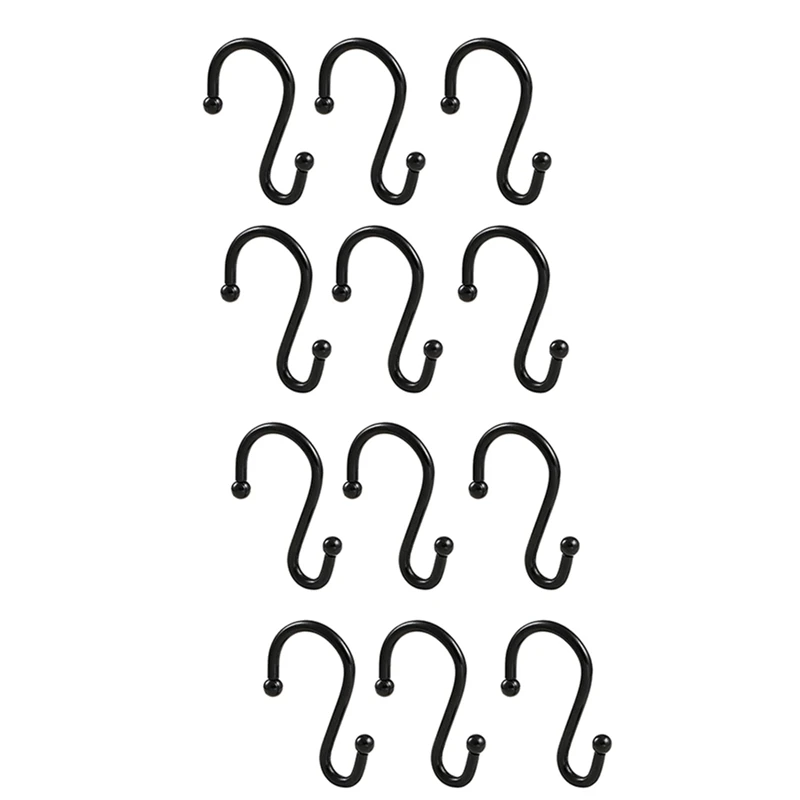 

Metal S Hook Cylindrical Hook Shower Curtain Hook Curtain Hook Sticky Hook Curtain Hook Hardware Hook