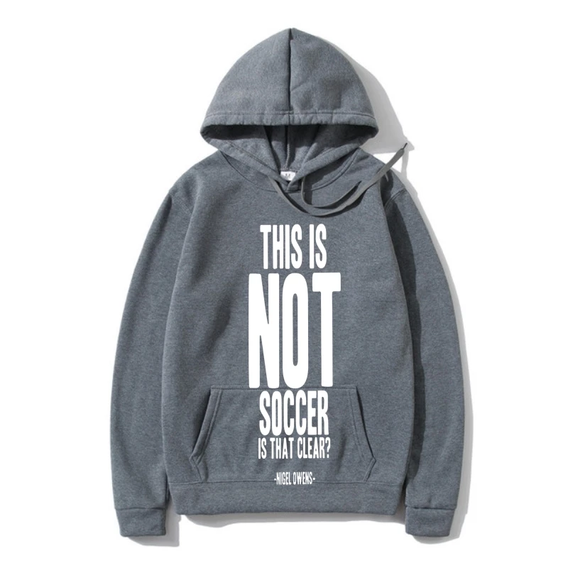 

Толстовка с капюшоном, это не футбол, прозрачная верхняя одежда для регби