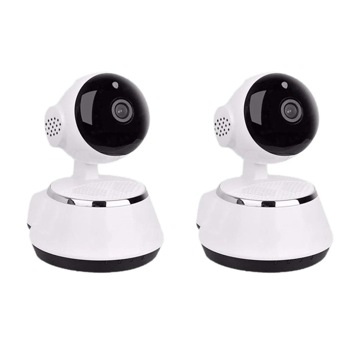 

2pcs 720P Wireless Wifi IP Camera Webcam Baby Pet Monitor CAM Pan Remote Home Security Network Night Vision Wifi Webcam with EU