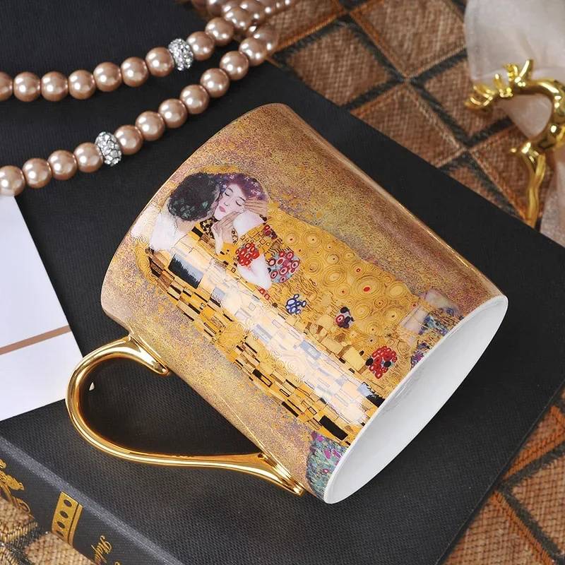 Кофейная кружка из костяного фарфора винтажная фарфоровая кофейная чашка посуда