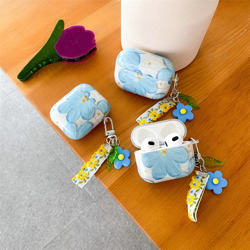 

Fashion Cool Oil Painting Cover for Airpods Pro Case Protective Cover for Airpods 2 Case for AirPods 3 Case Airpod Charging Box