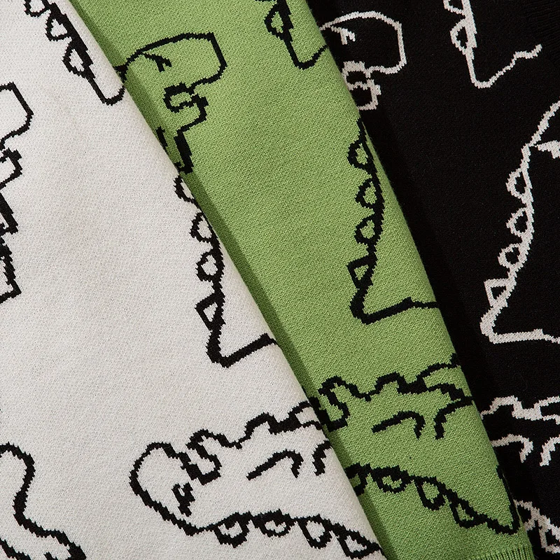 Пуловер мужской/женский трикотажный в стиле хип-хоп с V-образным вырезом | Мужская