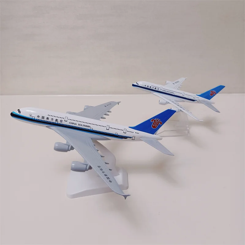 

Модель самолета Air China South A380 Airlines, модель самолета из металлического сплава с держателем w