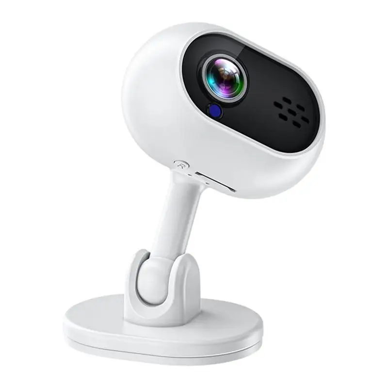

Беспроводная камера видеонаблюдения, HD смарт-камера для помещений с поворотным основанием на 360 градусов, домашняя камера безопасности с двухсторонним звуком и датчиком движения