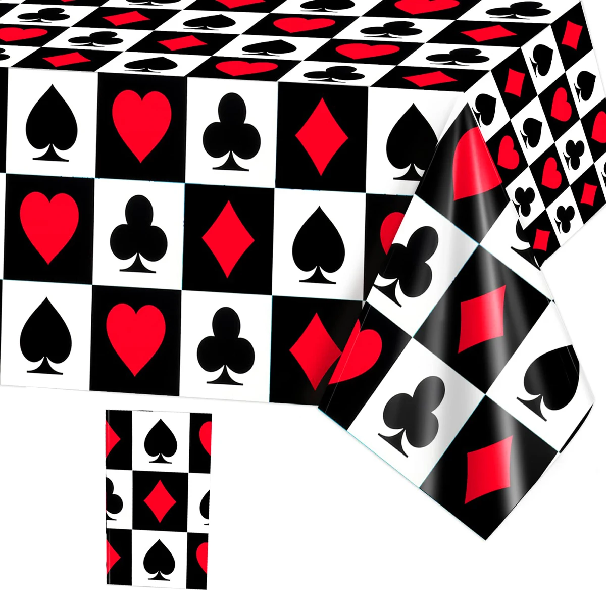 Скатерть в стиле покера украшения для 1-й вечеринки честь Дня Рождения чехол