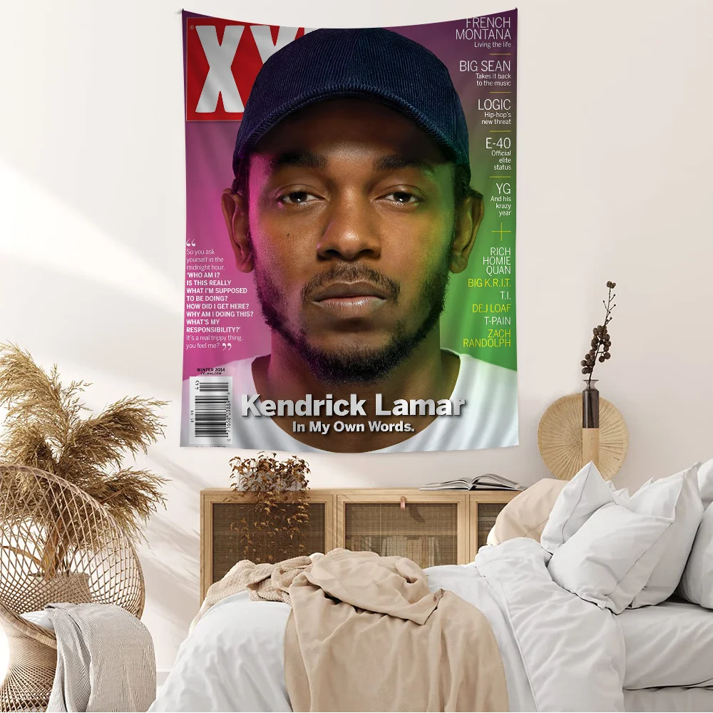 K-Rick kendl-Lamar музыкальный подвесной богемный гобелен богемные настенные гобелены