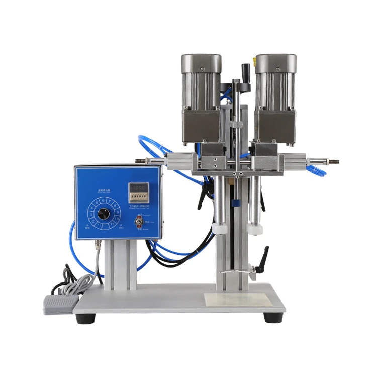 

YTK-6100 Twist Off Trigger Semi Automatic Spray PET Plastic Bottle Capping Machine for Screw Capper Lock