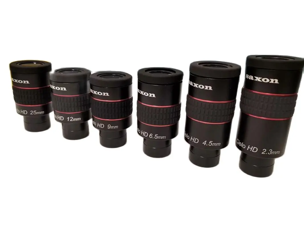 

Окуляр SAXON-Парфокальный, оптическая структура, 60 градусов, 2,3 мм, 4,5 мм, 6,5 мм, 9 мм, 12 мм, 25 мм, 6 штук и 4 группы