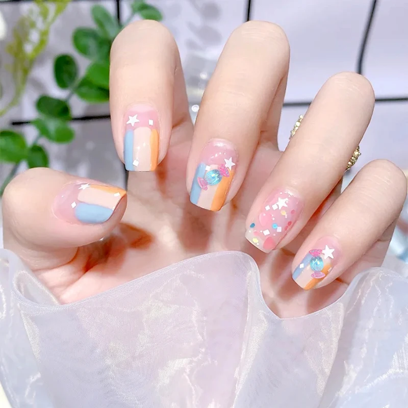 Новинка 10 шт./пакет Q-версия Мультяшные конфеты леденец красочные милые для