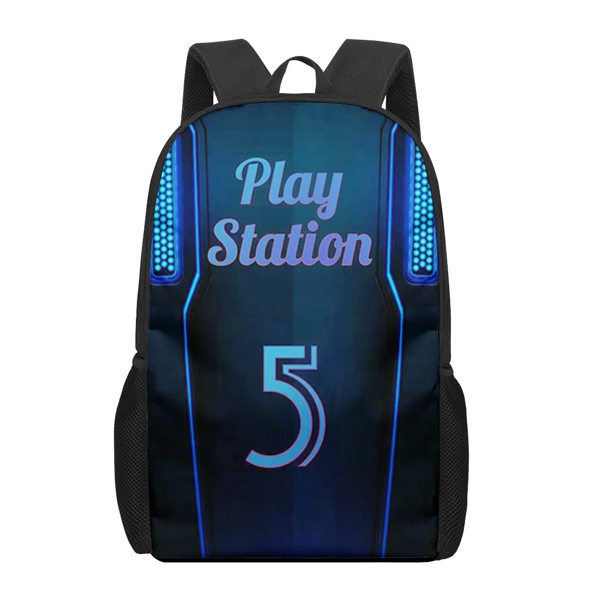 PlayStation 5 ps Pattern Children School Bags for Girls Boys Teenager School Backpacks Kids Satchel Student Book Bag