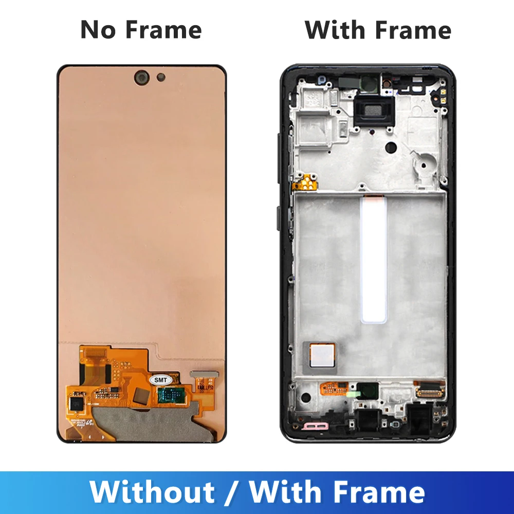 Original 6.5'' A52 4G Display Replacement, for Samsung Galaxy A52 A525 A525F A525M Lcd Display Touch Screen Digitizer with Frame enlarge