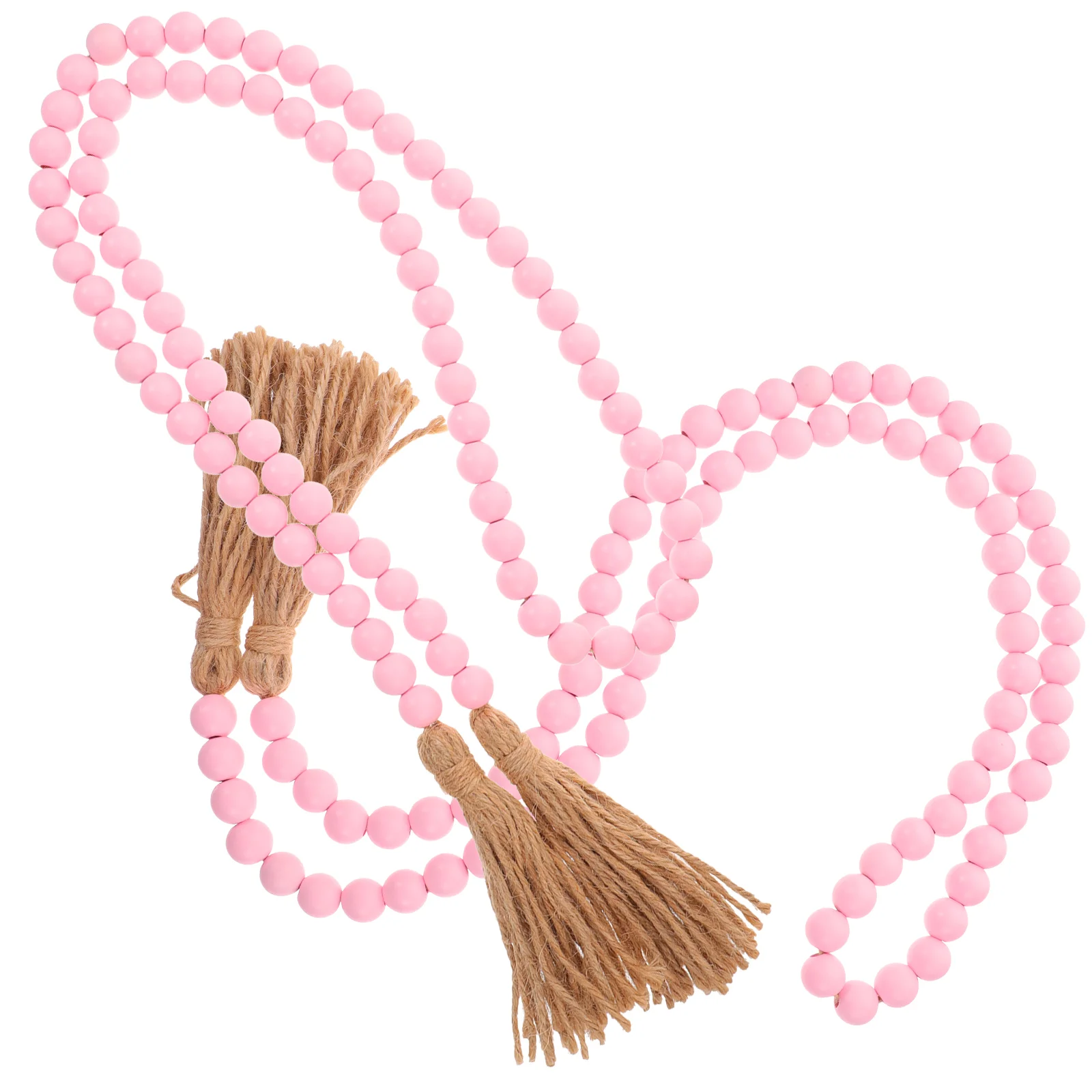 

2 Pcs Kids Bead Set Hanging Home Decor Festival Wall Decor Simple Beads Tassel Home Decor Hanging Tassel Beaded Pendant